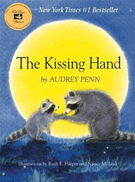 <i>The Kissing Hand</i> American childrens picture book featuring anthropomorphic raccoons