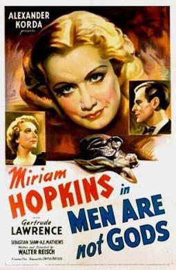 <i>Men Are Not Gods</i> 1936 British film