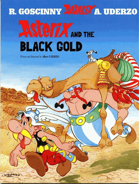 <i>Asterix and the Black Gold</i> Comic book album