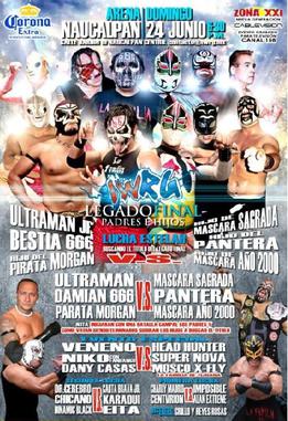 <span class="mw-page-title-main">Legado Final (2012)</span> 2012 International Wrestling Revolution Group event