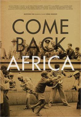 <i>Come Back, Africa</i> 1959 film