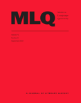 <i>Modern Language Quarterly</i> journal