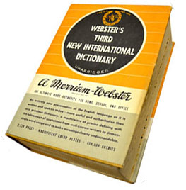 Webster's Third New International Dictionary - Wikipedia