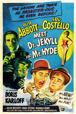 Normale 8 film/celluloide-Abbott e Costello Meets Dr Jekyll e Mister Hyde 