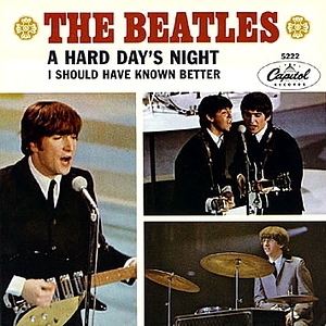 <span class="mw-page-title-main">A Hard Day's Night (song)</span> 1964 single by The Beatles