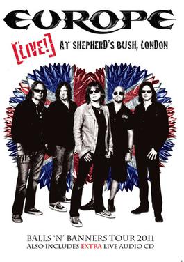 <i>Live at Shepherds Bush, London</i> 2011 DVD by Europe