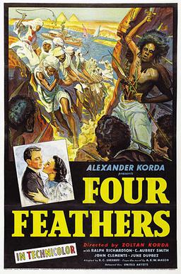 Advertising image of the movie Four Feathers (1939)