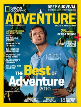 <i>National Geographic Adventure</i> (magazine) Magazine of the National Geographic Society
