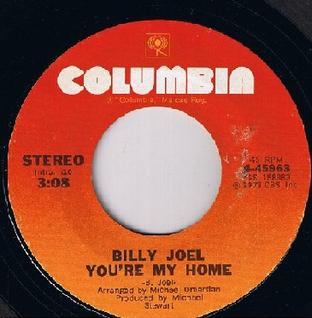 Youre My Home single by Billy Joel