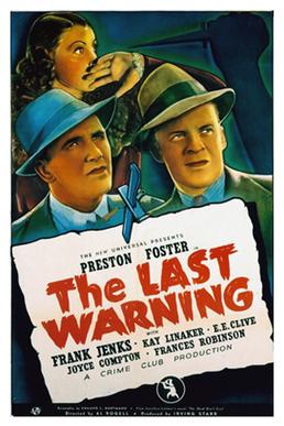 <i>The Last Warning</i> (1938 film) 1939 American film