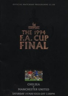 <span class="mw-page-title-main">1994 FA Cup final</span> Association football championship match between Manchester United and Chelsea, held in 1994