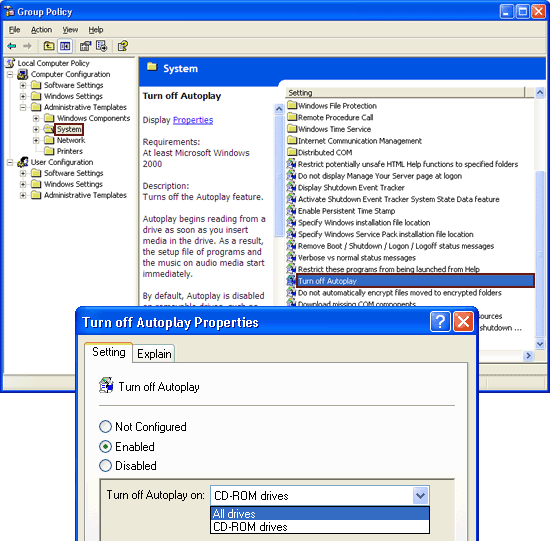 How To Disable Usb Autorun In Windows Vista