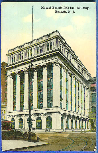 File:Mutual Benefit Life Insurance Company building in Newark, New Jersey in 1915.jpg