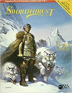 <i>Swordthrust</i> (Mayfair Games) Tabletop role-playing game adventure