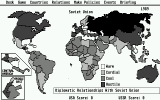 A screenshot from the 1985 Atari ST version of Balance of Power