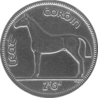 <span class="mw-page-title-main">Half crown (Irish coin)</span>