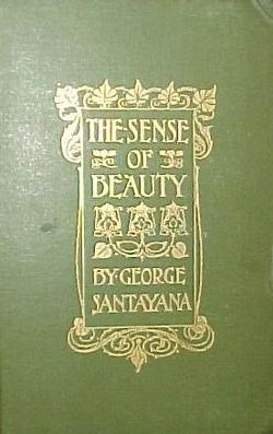 <i>The Sense of Beauty</i> 1896 book by George Santayana