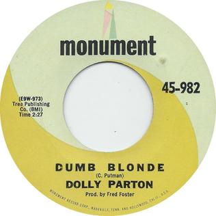 Dumb Blonde (Dolly Parton song)