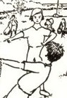 "Nancy takes charge - loading Captain Flint" Detail of an illustration by Arthur Ransome from Swallowdale showing Nancy as visualised by her creator Nancy Blackett (Nancy).jpg