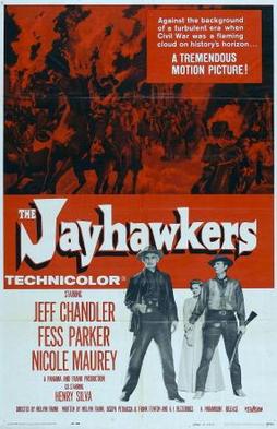 <i>The Jayhawkers!</i> 1959 film by Melvin Frank