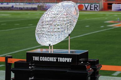 The AFCA National Championship Trophy