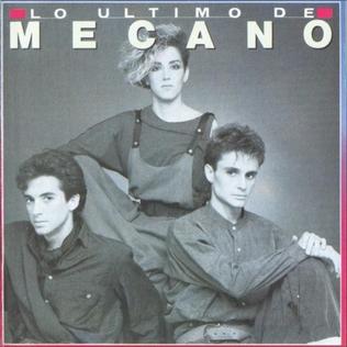 <i>Lo Último de Mecano</i> 1986 compilation album by Mecano