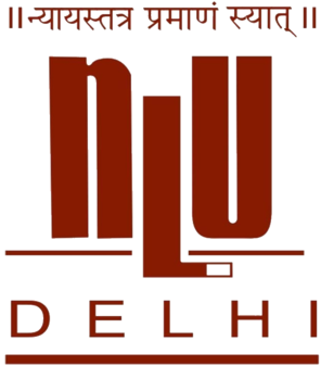 File:National Law University, Delhi logo.png