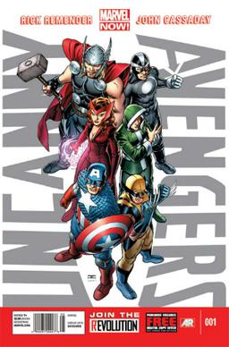 #2 Marvel Comics!! 2012 UNCANNY AVENGERS