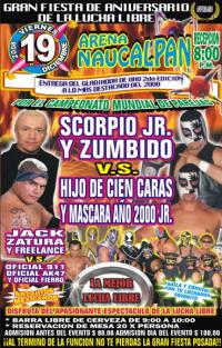 <span class="mw-page-title-main">Arena Naucalpan 31st Anniversary Show</span> 2008 International Wrestling Revolution Group event