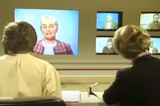 Diana Gould–Margaret Thatcher exchange 1983 BBC television spat over Falklands war
