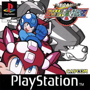 <i>Mega Man: Battle & Chase</i> 1997 racing video game published by Capcom and Infogrames