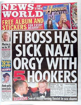 Max Mosley won damages for the newspaper's invasion of privacy and incorrect assertion about the Nazi theme in Mosley v News Group Newspapers Limited