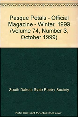 October 1999 Pasque Petals literary poetry journal Pasque Petals cover.jpg