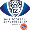 2019 Pac-12 Fußballmeisterschaftsspiel logo.png