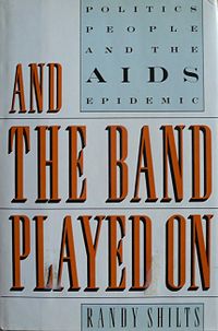 File:And the Band Played On (first edition).jpg