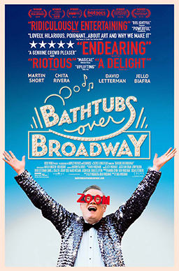 <i>Bathtubs Over Broadway</i> 2018 American documentary film directed by Dava Whisenant