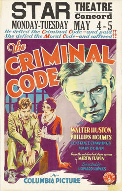 <i>The Criminal Code</i> 1930 film