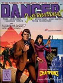 <i>Danger International</i> 1985 espionage role-playing game