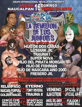<span class="mw-page-title-main">Rebelión de los Juniors (2014)</span> 2014 International Wrestling Revolution Group event