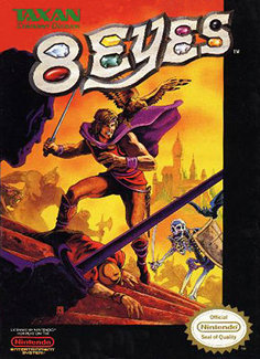 <i>8 Eyes</i> 1988 video game for NES