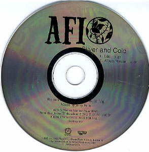 <span class="mw-page-title-main">Silver and Cold</span> 2003 single by AFI