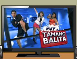 <i>May Tamang Balita</i> Philippine television news satire show