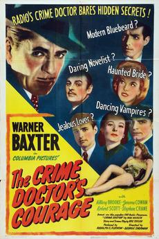 <i>The Crime Doctors Courage</i> 1945 film by George Sherman