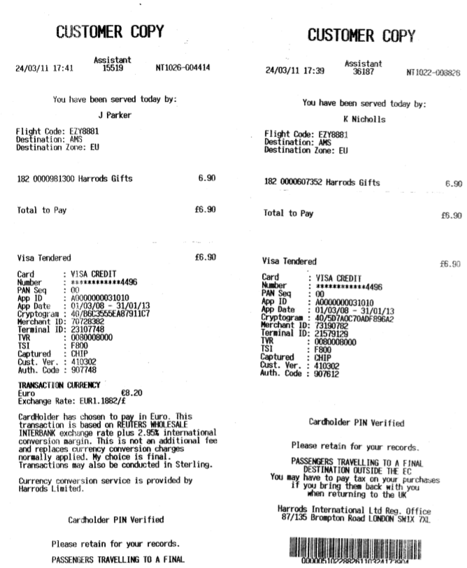 File:Two credit card sales slips, one with DCC and one without.png -  Wikipedia