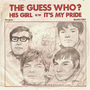 <span class="mw-page-title-main">His Girl</span> 1966 single by The Guess Who