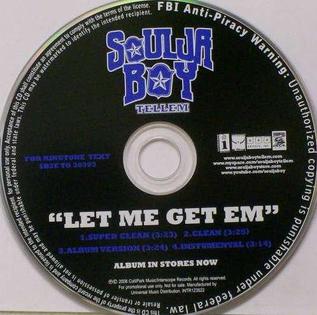 <span class="mw-page-title-main">Let Me Get Em</span> 2007 promotional single by Soulja Boy