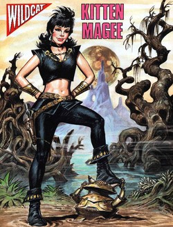 <span class="mw-page-title-main">Kitten Magee</span> British comic book character