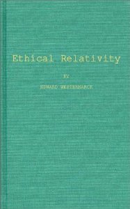 <i>Ethical Relativity</i> book by Edvard Westermarck