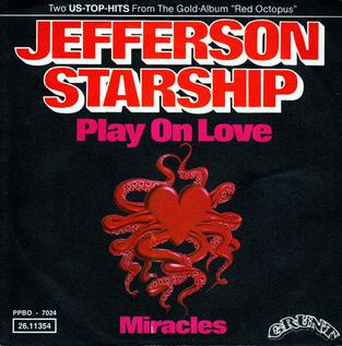 <span class="mw-page-title-main">Play on Love</span> 1975 single by Jefferson Starship.