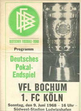 <span class="mw-page-title-main">1968 DFB-Pokal final</span> Football match